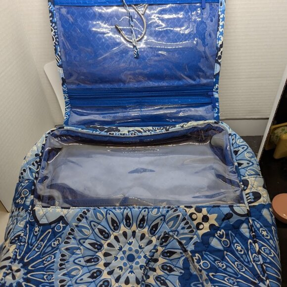 Vera Bradley Blue Tapestry Travel Organizer - Picture 4 of 4